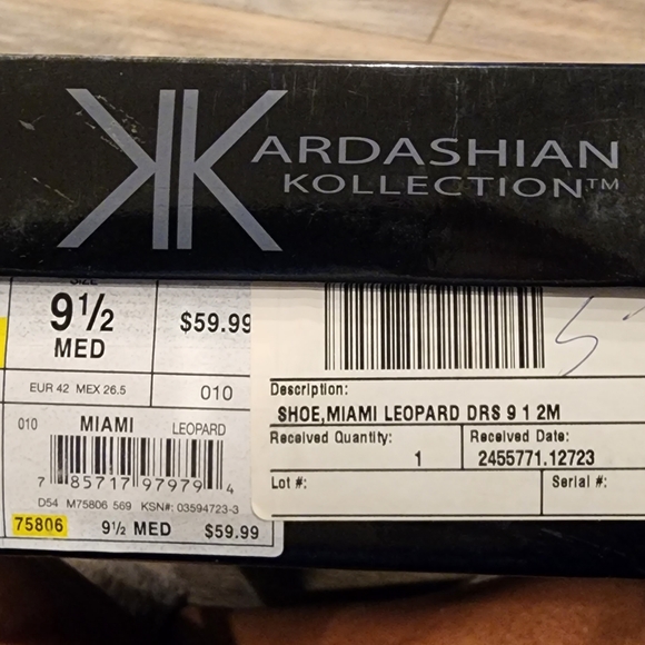 Kardashian Kollection Leopard Heels - Picture 7 of 8